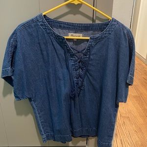 Madewell Denim Blouse